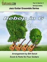 Bebop in G Guitar and Fretted sheet music cover
